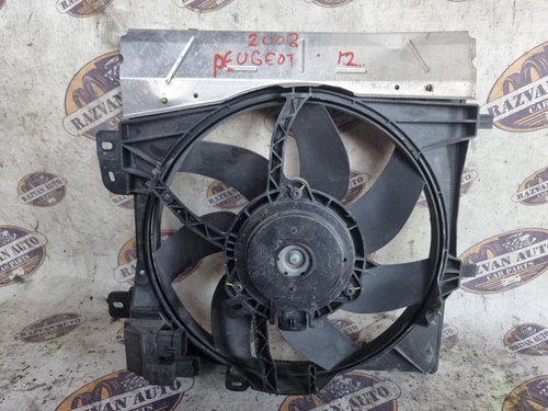 Electroventilator Peugeot 2008 1.2 Benzina 2015, M159984 / CU DEFECT CARCASĂ / 9812028580