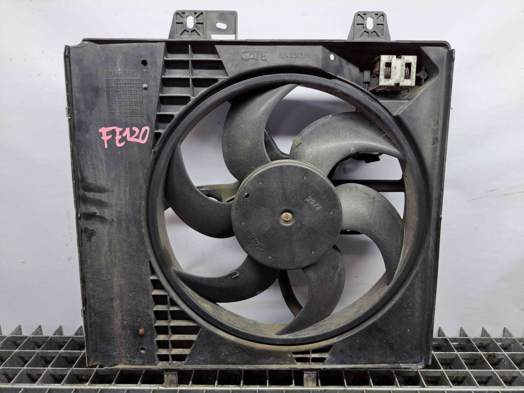 Electroventilator Peugeot 207 (WA) [Fabr 2006-2012] 9653804080 80KW / 109CP