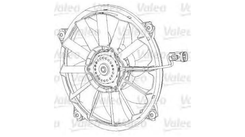 Electroventilator Peugeot 308 SW 2007-2016 #2 1253F8