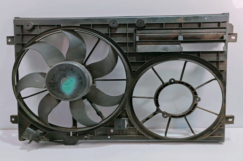 Electroventilator Racire cu Suport 1K0121207AA / ZSB1K0121205G Volkswagen VW Passat B6 [2005 - 2010]