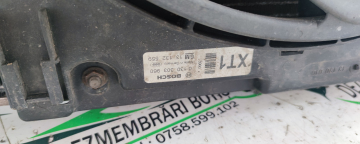Electroventilator racire motor / AC 13 132 559 Opel Astra H [2004 - 2007] Hatchback 1.7 ECO TEC