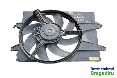 Electroventilator racire motor / AC Cod: 4S6H-8C607-AC Ford Fiesta 5 [2001 - 2007] Hatchback 5-usi 1...