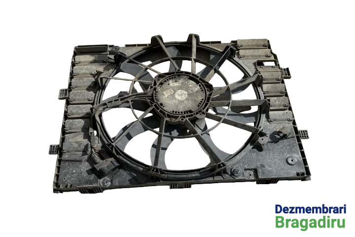 Electroventilator racire motor / AC Cod: 7P0121203H Volkswagen VW Touareg generatia 2 7P [2010 - 2014] Crossover 3.0 TDI Tiptronic 4Motion (245 hp) Cod motor: CRC Cod cutie: NAC Cod culoare: LG7W