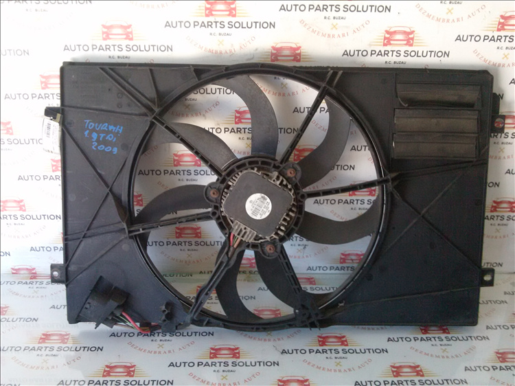 Electroventilator radiator 1.9 TDI VW TOURAN an fabr.2009