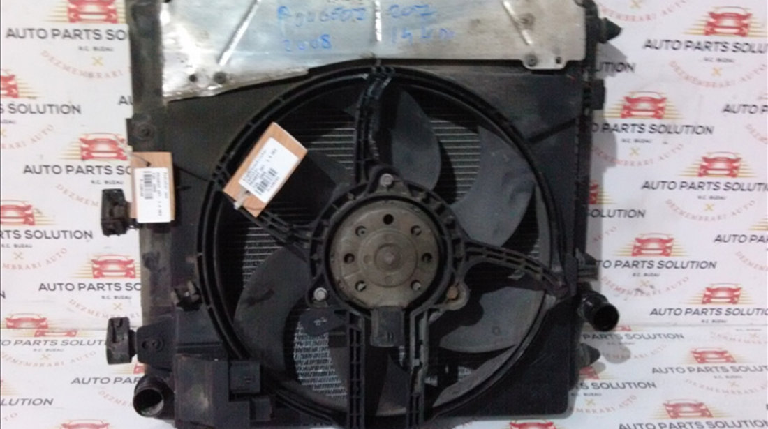 Electroventilator radiator PEUGEOT 207 2007-2010