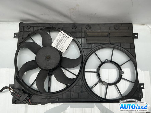 Electroventilator Radiator Racire 1k0121207at 2.0 TDI,siemens. Volkswagen PASSAT 3C2 2005