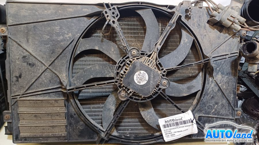 Electroventilator Radiator Racire 1k0959455ef Skoda OCTAVIA 1Z3 2004
