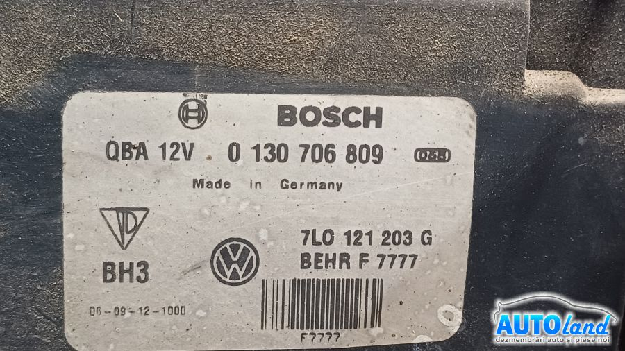 Electroventilator Radiator Racire 7l0121203g 3.0 TDI Plus Ventilator Clima cu Module Audi Q7 4L 2006