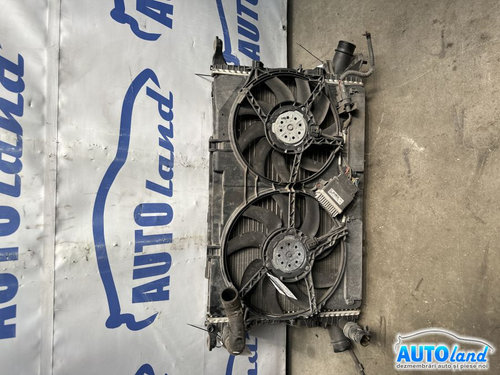 Electroventilator Radiator Racire 8k0959501g Plus Clima si Modul Audi A4 B8 8K, facelift 2011 2011-2...