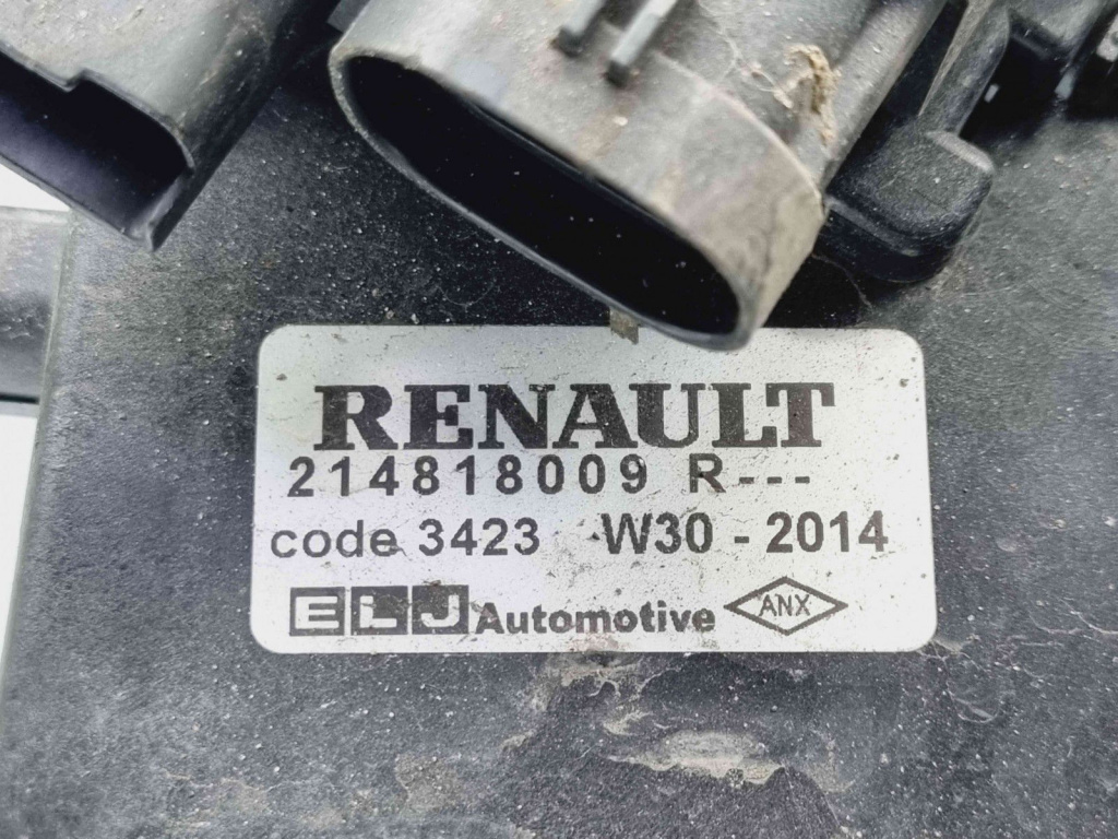 Electroventilator Renault Clio 4 (B98) Hatchback [Fabr 2012-2020] 214818009R 1.2 Benz D4F740 1.2 Benz D4F740 66KW / 90CP
