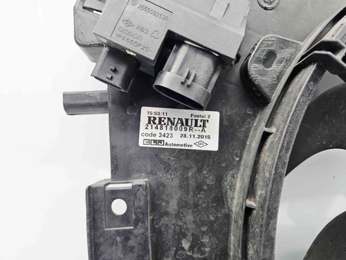 Electroventilator Renault Clio 4 (B98) Hatchback [Fabr 2012-2020] 214818009R 1.2 Benz D4F740 55KW / ...