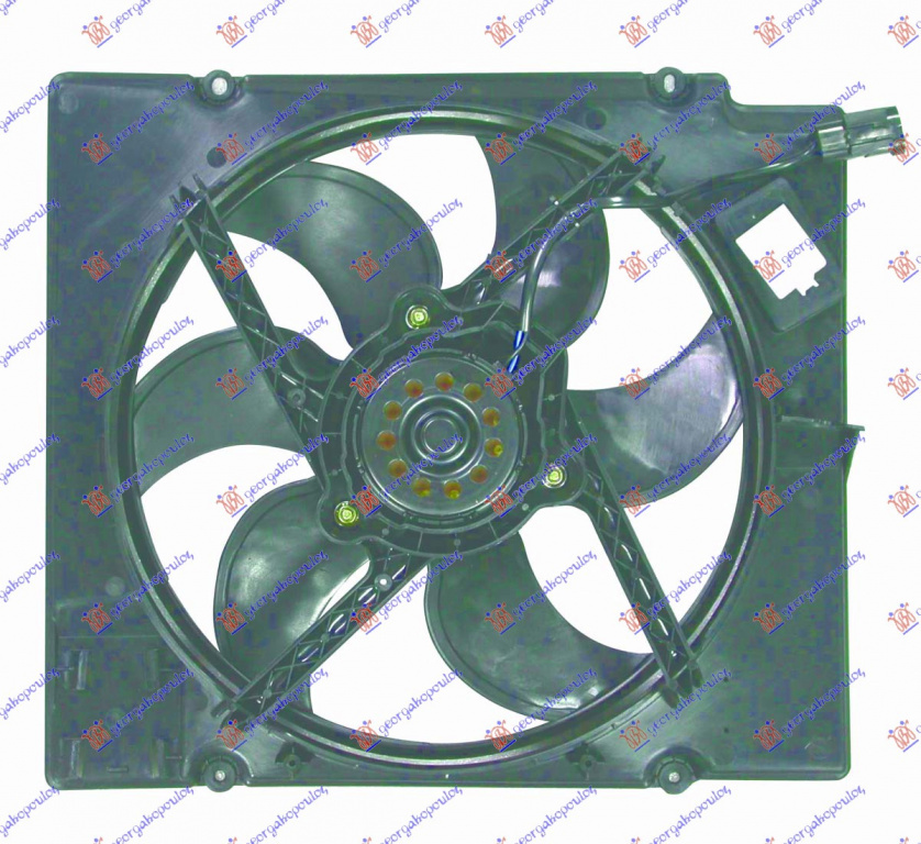 Electroventilator - Renault Megane Sdn 1996 , 7701042683