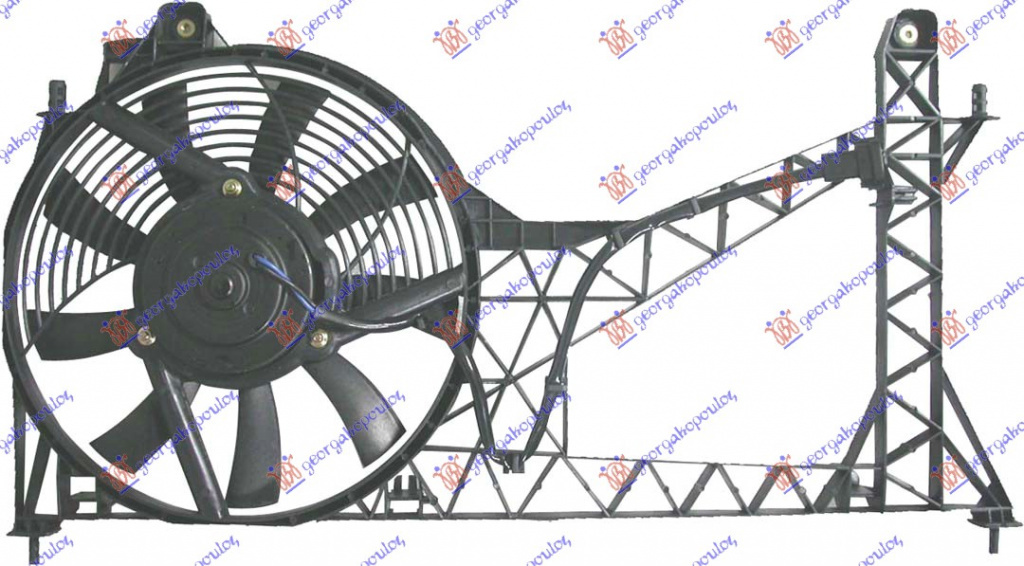 Electroventilator - Rover 2001996 1997 , Pgf106870