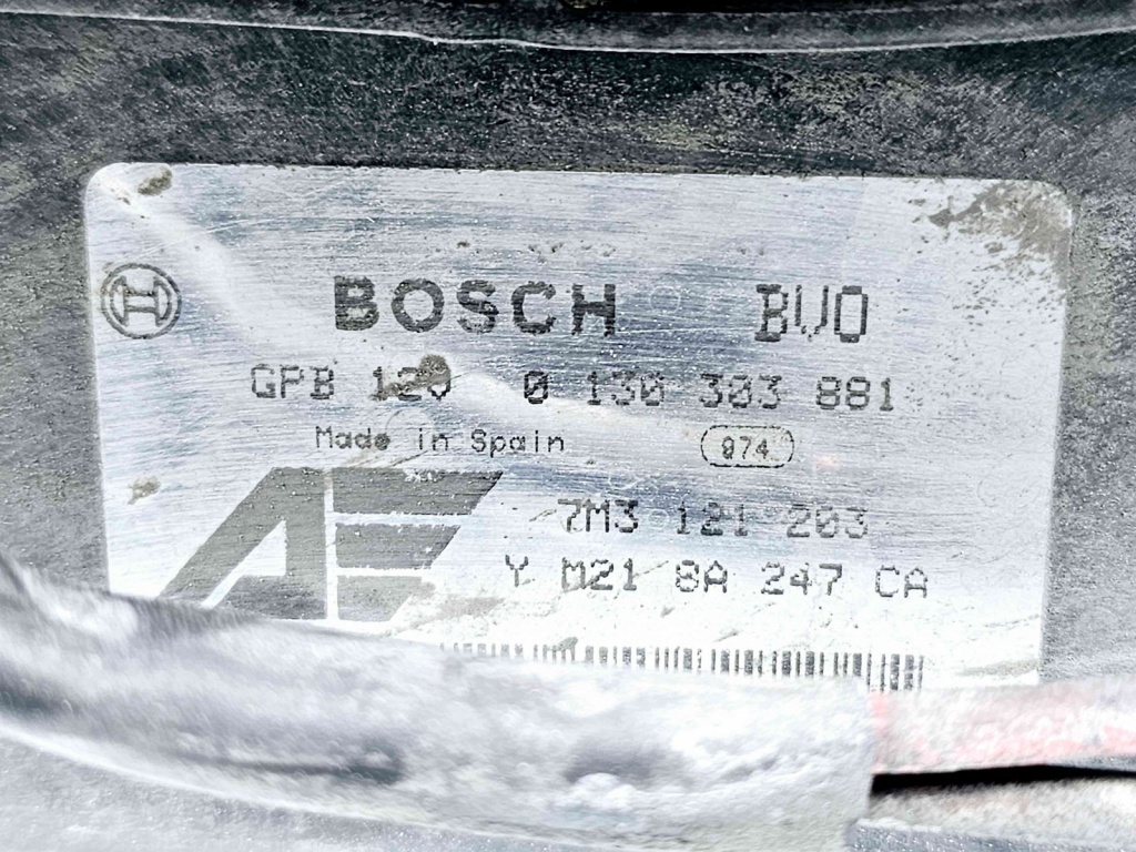 Electroventilator Seat Alhambra (7V8,7V9) [Fabr 1997-2010] 7M3121203 1.9 TDI AUY 85KW / 116CP