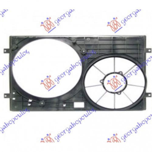 Electroventilator - Skoda Fabia 1999 , 6x0959455c