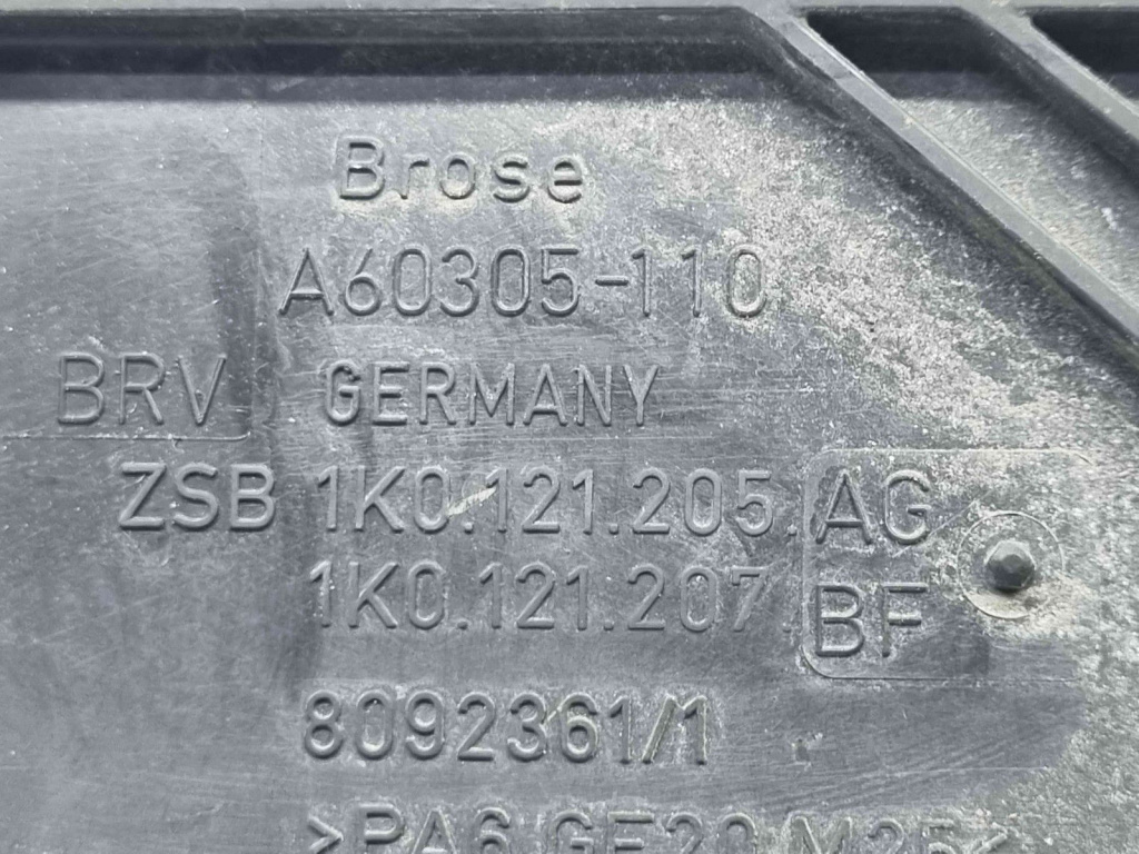 Electroventilator Skoda Octavia 2 (1Z3) [Fabr 2004-2013] 1K0121205AG 1.6 Benz BSE 75KW / 102CP 1.6 Benz BSE 75KW / 102CP