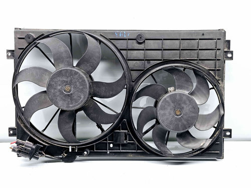 Electroventilator Skoda Octavia 2 (1Z3) [Fabr 2004-2013] 1K0121207T 1.9 TDI BJB 77KW / 105CP