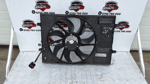 Electroventilator Skoda Octavia 3 facelift (2017-2019) 2.0 Motorina 2019, 5Q0121203DD / 5Q0121205AL