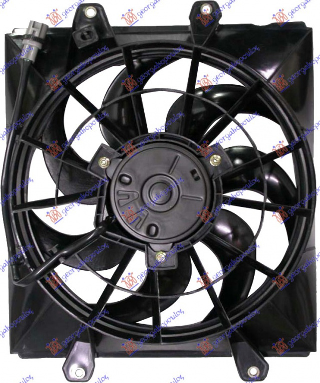 Electroventilator - Toyota Avensis (T22) 1997 , 16363-0b010