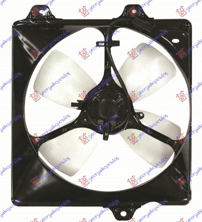 Electroventilator - Toyota Carina E/Corona Sdn-L/B 1996 , 88590-20800