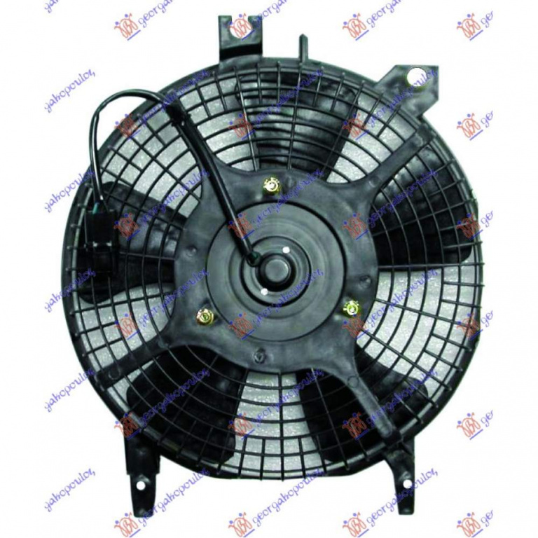 Electroventilator - Toyota Corolla (E 10) L/B (5d) 1992 , 88453-12080