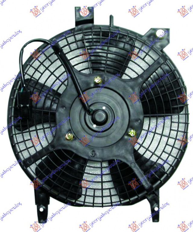 Electroventilator - Toyota Corolla (E 10) Sdn-S.W. 1992 , 88453-12080
