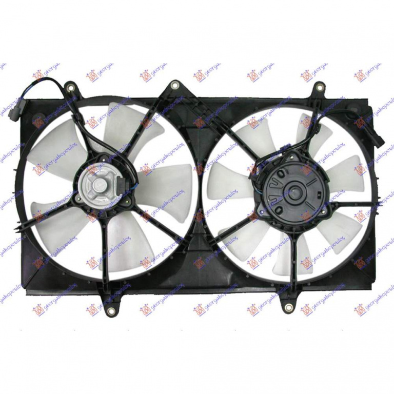 Electroventilator - Toyota Corolla (E 11) 2000 , 176110d010