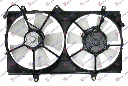 Electroventilator - Toyota Corolla (E 11) Sdn 19997 1998 , 16363-0d010
