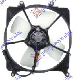 Electroventilator - Toyota Corolla (E 9) Sdn 1988 , 16711-15240
