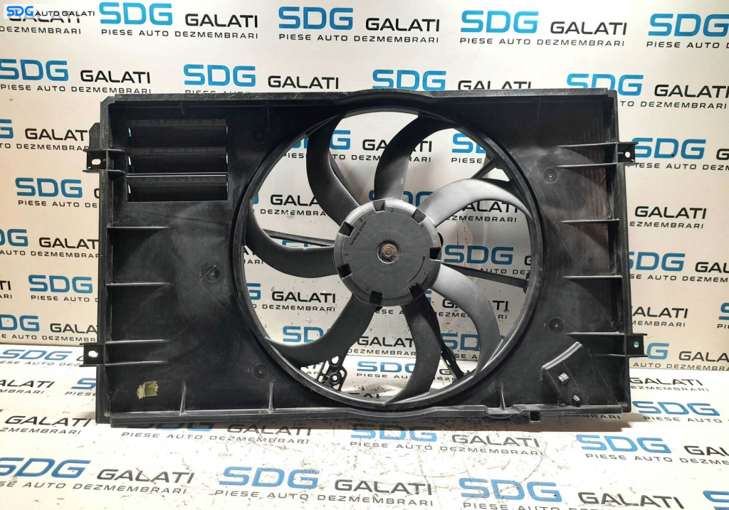 Electroventilator Ventilator Audi A3 8P 1.6 BSF BGU BSE CCSA BLF BLP BAG 2004 - 2013 Cod 1K0121205AA 1K0121207AS 1K0959455EF [N0383]