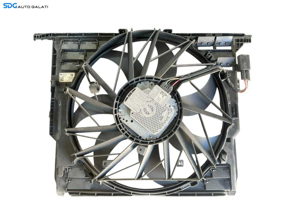 Electroventilator Ventilator BMW Seria 5 F10 F11 520 525 2.0 D 2009 - 2017 Cod 8509740 850974002 7575682 757568202 [V0410]