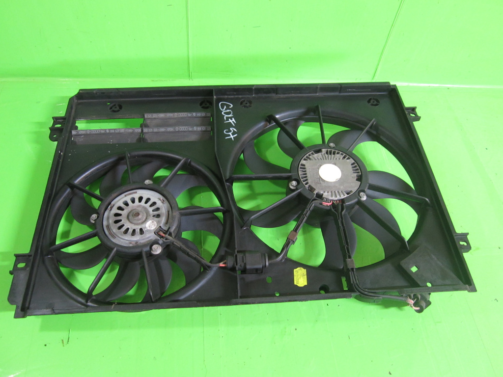ELECTROVENTILATOR / VENTILATOR RADIATOR APA / RACIRE VW GOLF 5 PLUS 2.0 TDI FAB. 2006 - 2009 ⭐⭐⭐⭐⭐