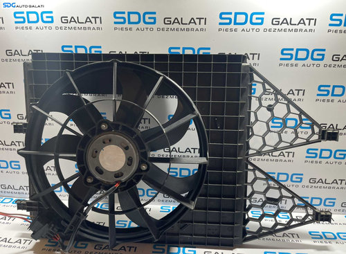Electroventilator Ventilator Skoda Fabia 2 1.9 TDI BSW BLS 2007 - 2015 Cod 6R0121207 6R0121217A 6Q09...