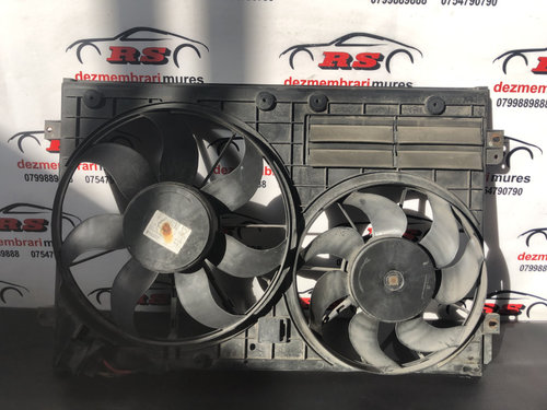 Electroventilator Volkswagen Caddy 1.6 TDI, DSG Automat 102cp Maxi sedan 2013 (1K0121207BC)