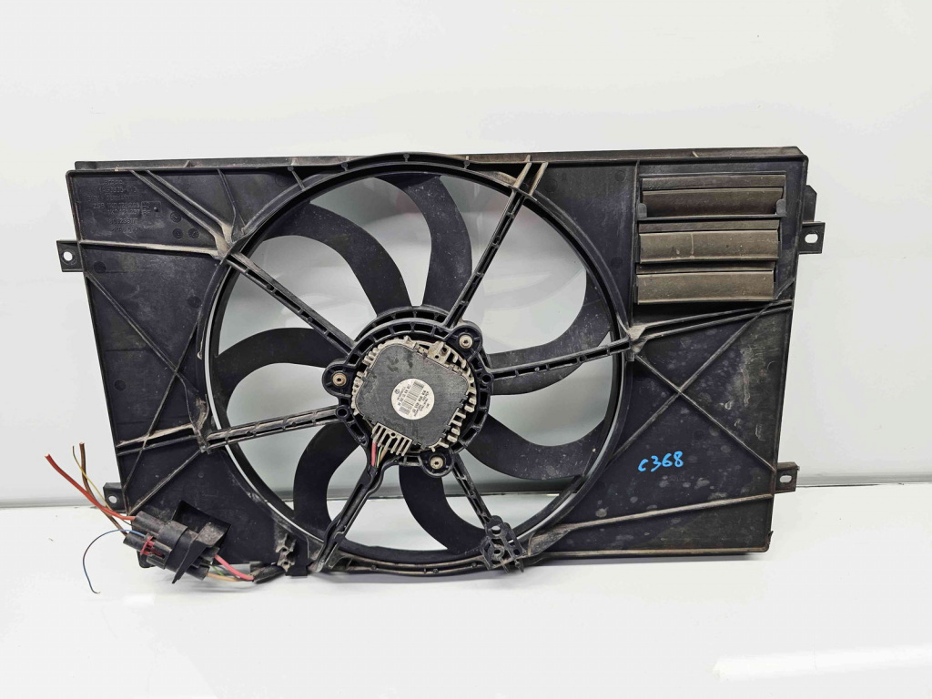 Electroventilator Volkswagen Caddy 3 (2KA, 2KH) [Fabr 2004-2010] 1K0121205AG 2.0 SDI BST 51KW / 69CP