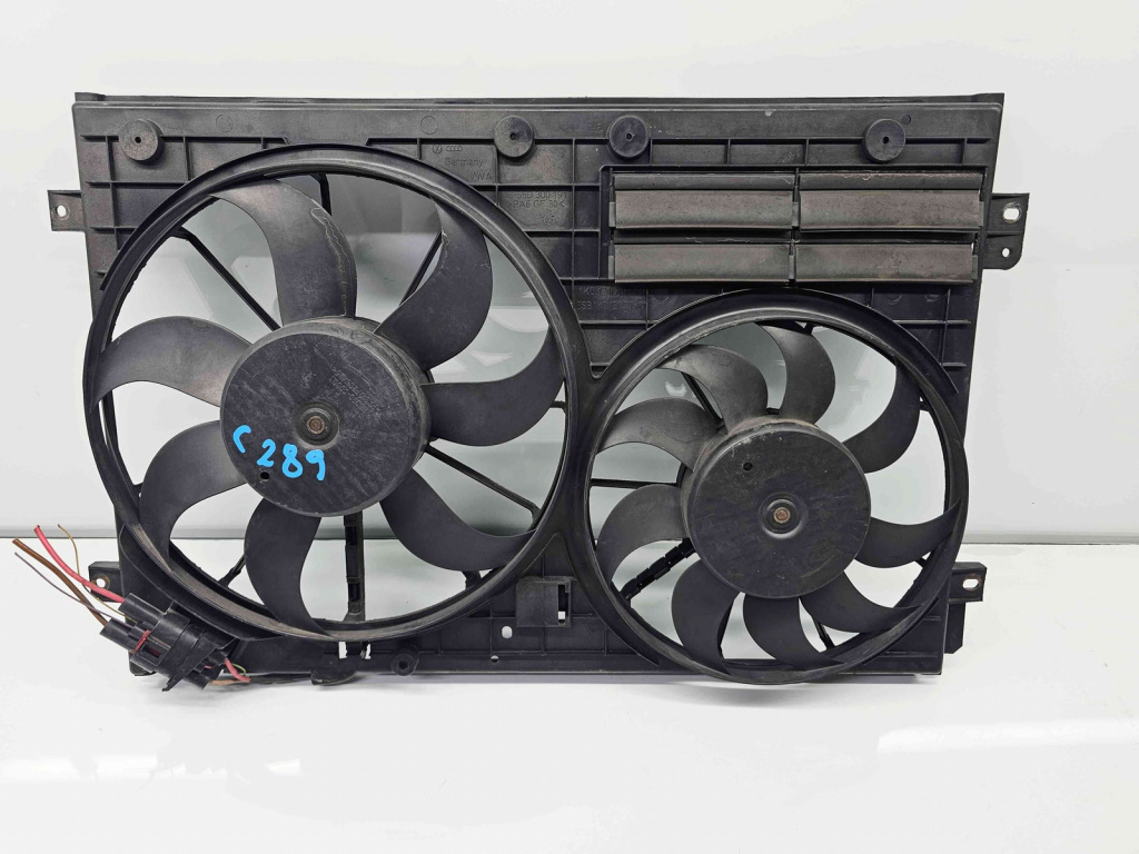 Electroventilator Volkswagen Golf 6 (5K1) [Fabr 2009-2013] 1K0121207 2.0 TDI CBAB 103KW / 140CP