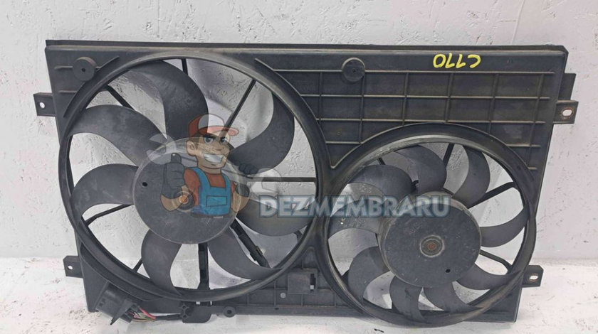 Electroventilator Volkswagen Golf 6 (5K1) [Fabr 2009-2013] 1K0121207T 1.4 Benz CAXA 90KW 122CP