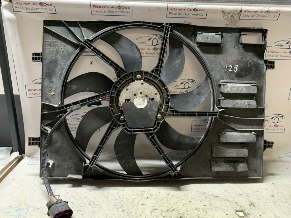 Electroventilator Volkswagen Golf 7 1.2 Benzina 2014, 5Q0121205N / 5Q0969455F