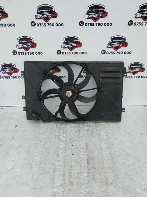 Electroventilator Volkswagen Jetta 5 (2005-2010) 1.9 Motorina 2007, 1K0121205AA / 1K0959455EF