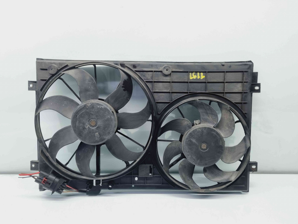 Electroventilator Volkswagen Passat B6 (3C2) [Fabr 2005-2010] 1K0121207BB 1.4 Benz CAXA90KW / 122CP