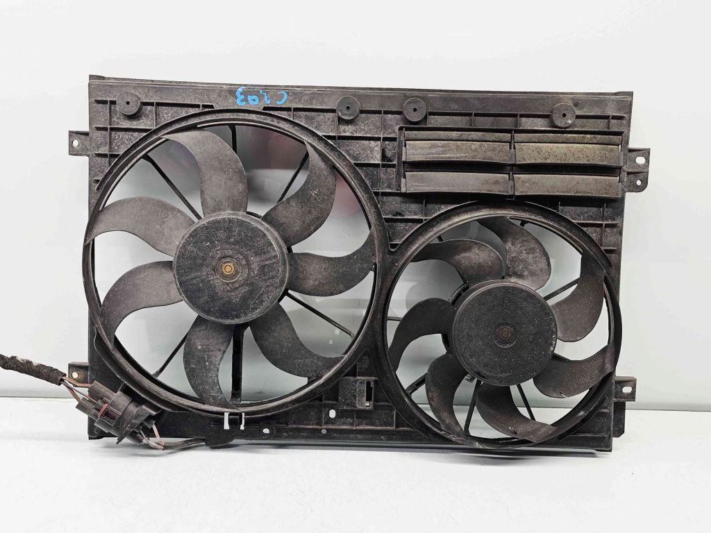 Electroventilator Volkswagen Passat B6 (3C2) [Fabr 2005-2010] 1K0121207BC 2.0 TDI CFGB 125KW / 170CP