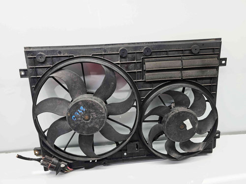 Electroventilator Volkswagen Passat B6 (3C2) [Fabr 2005-2010] 1K0121205A 2.0 TDI BMN 125KW / 170CP