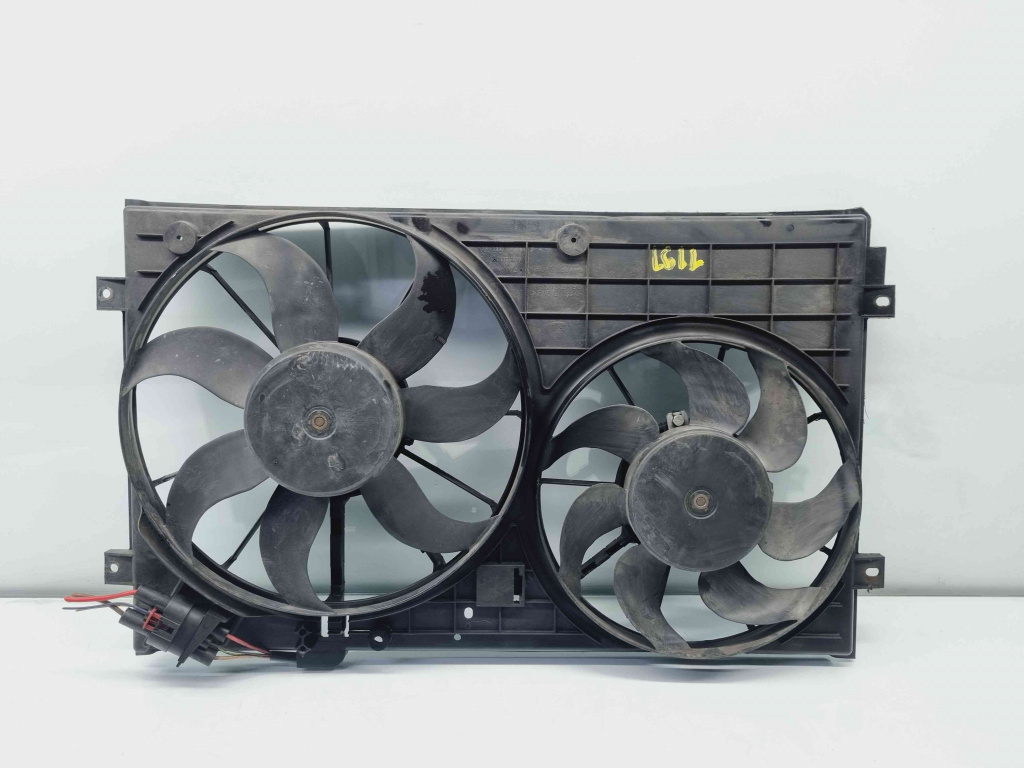 Electroventilator Volkswagen Passat B6 (3C2) [Fabr 2005-2010] 1K0121207BB 1.4 Benz CAXA90KW / 122CP