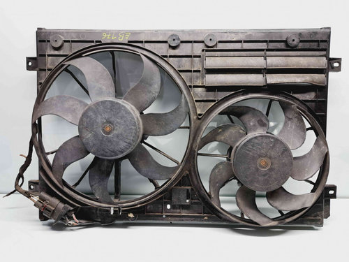 Electroventilator Volkswagen Passat B6 Variant (3C5) [Fabr 2005-2010] 1K0121207AT 2.0 TDI CBAB 103KW...