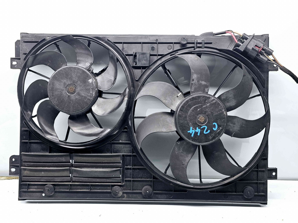 Electroventilator Volkswagen Passat B7 (362) [Fabr 2010-2014] 1K0121207BC 2.0 TDI CFFB 103KW / 140CP 2.0 TDI CFFB 103KW / 140CP