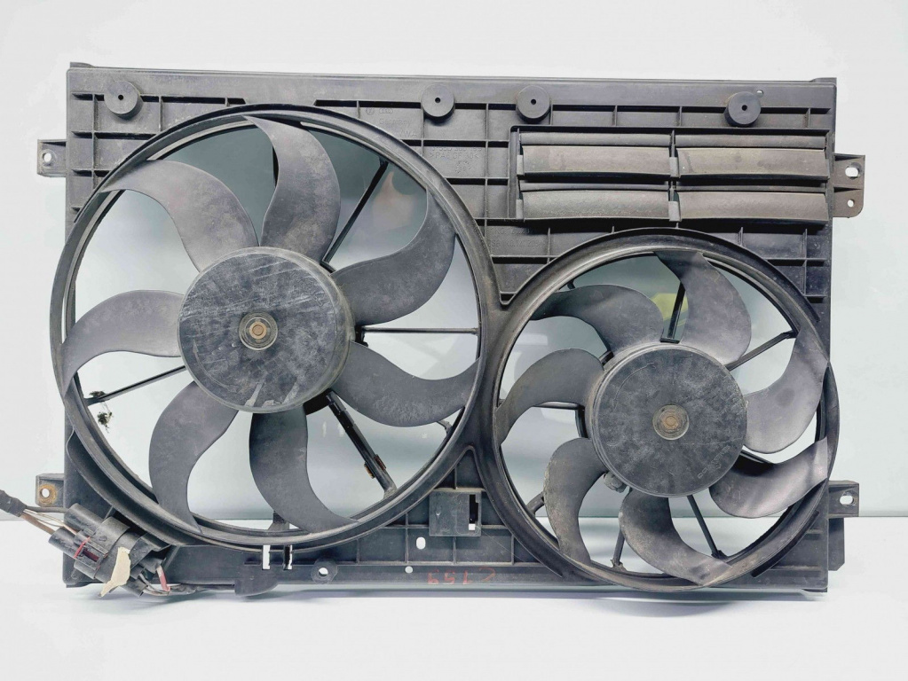 Electroventilator Volkswagen Passat CC (357) [Fabr 2008-2012] 1K0121207BC 2.0 TDI CBAB 103KW / 140CP 2.0 TDI CBAB 103KW / 140CP
