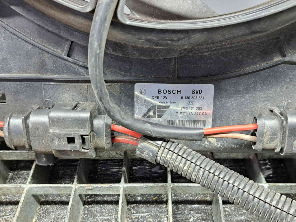 Electroventilator Volkswagen Sharan (7M8, 7M6, 7M9) [Fabr 1995-2010] 7M3121207B 80KW / 109CP