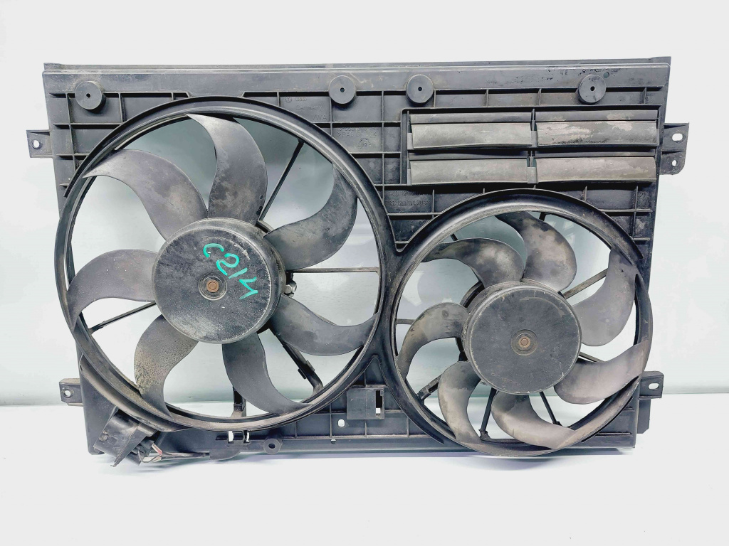 Electroventilator Volkswagen Tiguan (5N) [Fabr 2007-2016] 1K0121207BC 2.0 TDI CBAB 103KW / 140CP 2.0 TDI CBAB 103KW / 140CP