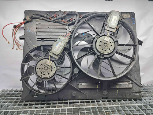 Electroventilator Volkswagen Touareg (7LA, 7L6) [Fabr 2003-2010] 7L0121203F 0130303922 3.0 TDI CASA ...