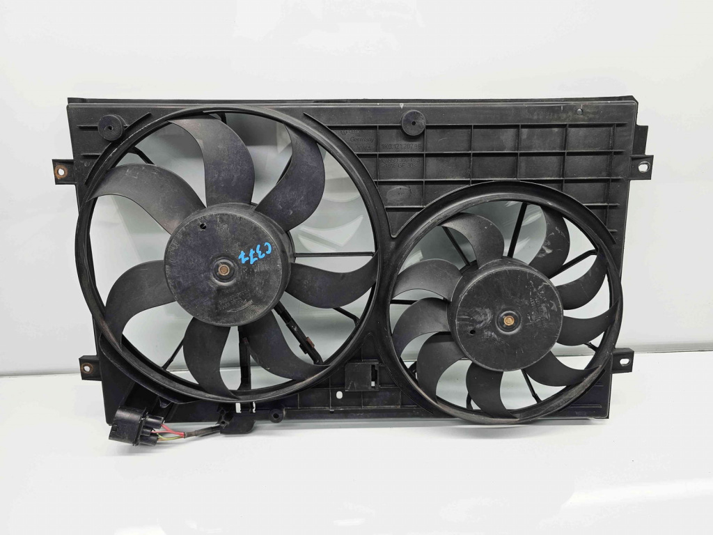 Electroventilator Volkswagen Touran (1T1, 1T2) [Fabr 2003-2010] Facelift 1K0121207BB 1.9 TDI BLS 77KW / 105CP